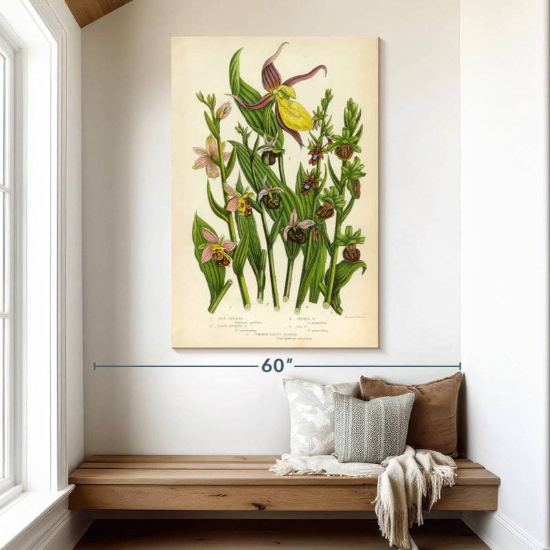 Orchidées sauvages Keiri, H 51 po x l 34 po