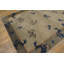 Tapis chinois antique en laine à motif floral