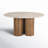 Dewy Round Marble Coffee Table