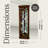 Duane Corner Curio Cabinet in Legacy Oak-553131276