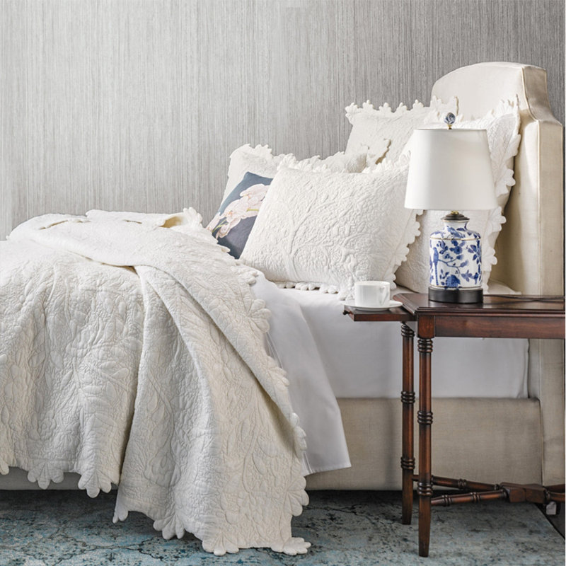 Sane Country Cotton Blend Quilt, King Quilt
