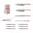 Basic Essentials 12-Piece Stainless Steel Kitchen Knife Set With Wood Block-109872896