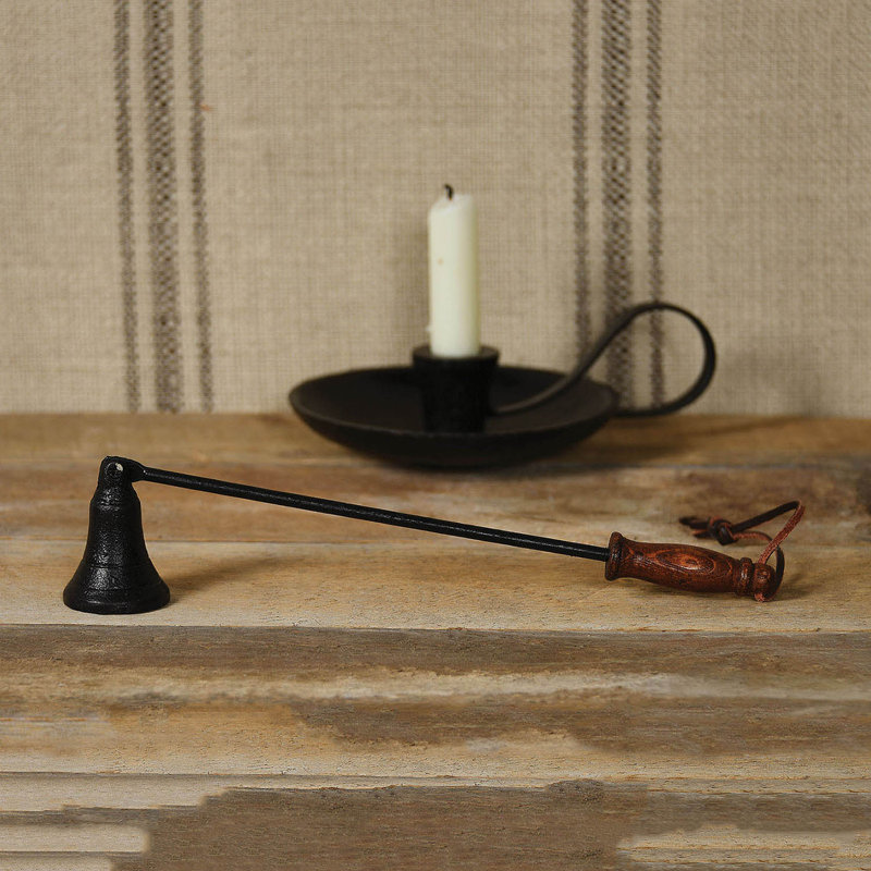 Accessoires de bougie en bois de 2,5 po avec bougie incluse