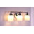 Lauder Iron/Frosted Glass Farmhouse Cottage LED Vanity Light-1981464513-1985817738