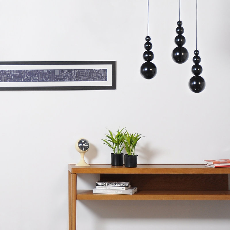 Bubble 1 - Light Pendant, Black