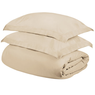 Ensemble de housse de couette 100% coton 300 TC moderne et contemporain 3 pièces