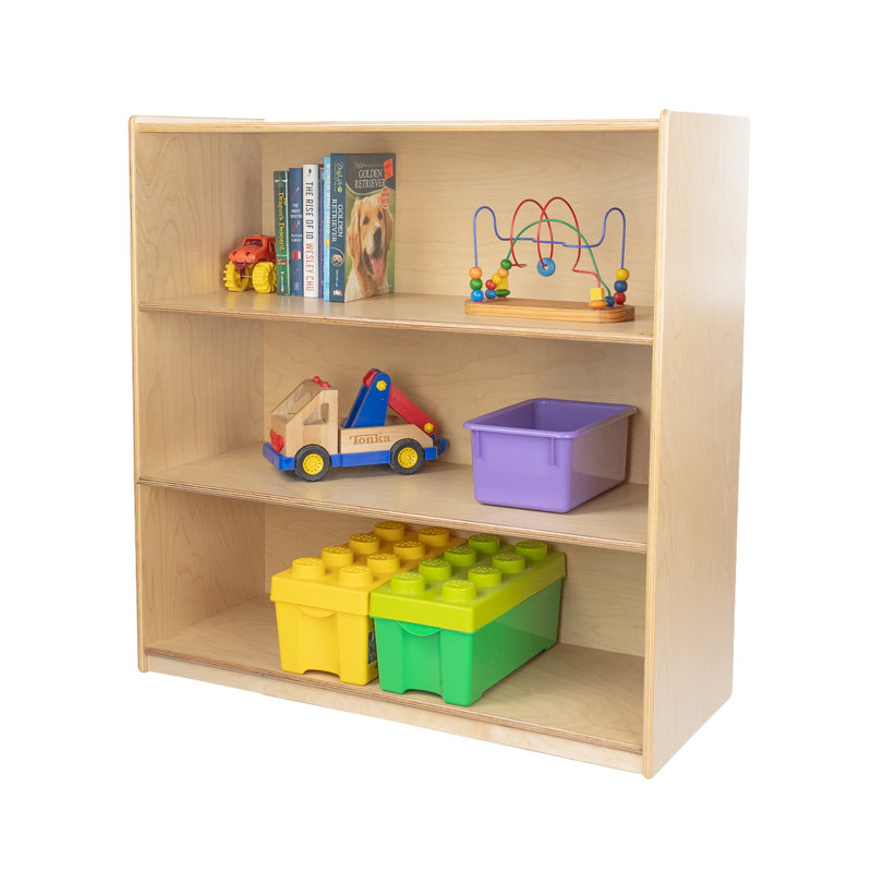 Étagère polyvalente Natural Environments, H 36 po x l 36 po x P 15 po, Vert pomme, Contre-plaqué