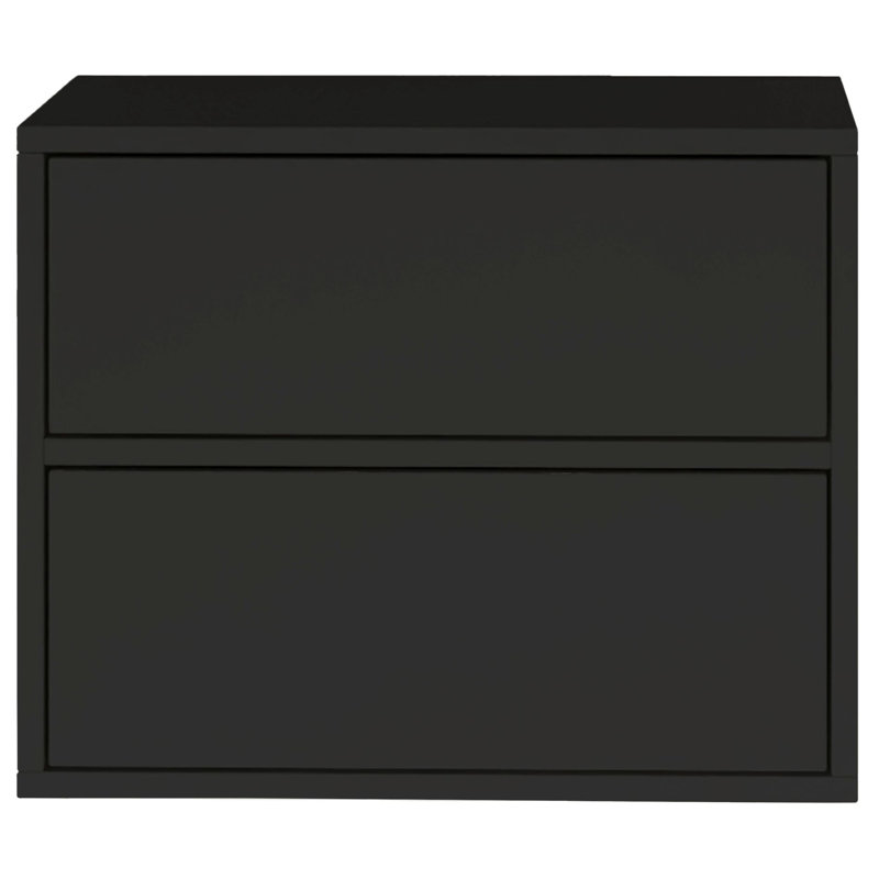 50cm W Manufactured Wood Bedside Table