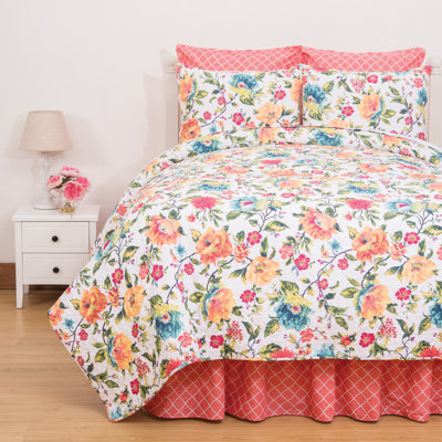Fazeley Cotton Floral Quilt