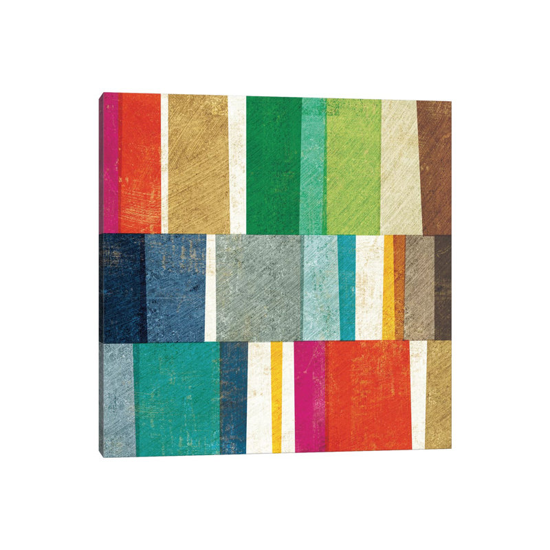 Colorful Abstract by Michael Mullan - Wrapped Canvas Print, 93.98 cm H x 93.98 cm W x 3.175 cm D