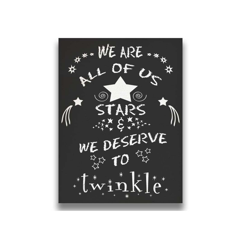 We Are Stars par Hal Halli. Impression sur papier - Montée et encadrée, H 40 po x l 52 po