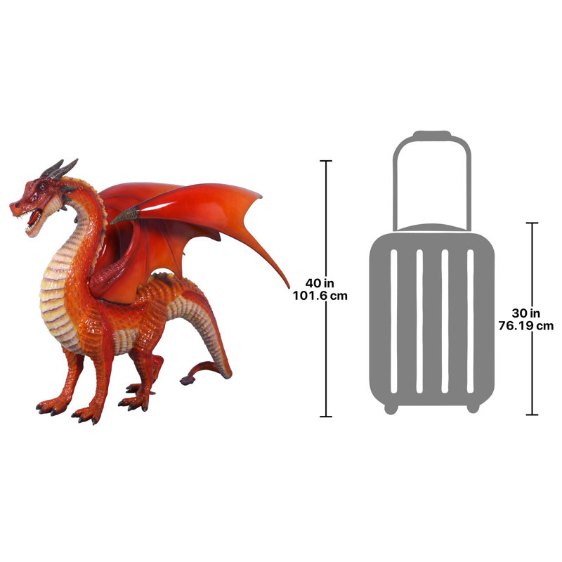 Welsh Dragons Statue