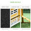 Arjav 17.2 Square Feet Chicken Coop with Chicken Run For Up To 4 Chickens