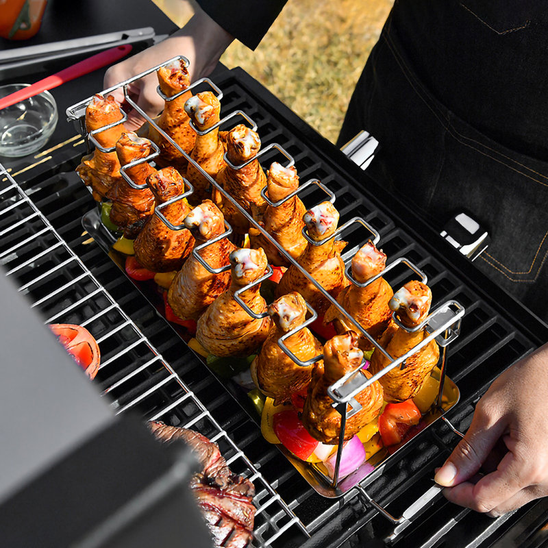 Grille de poulet en acier inoxydable