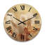 Horloge murale en bois massif Staats-946549001