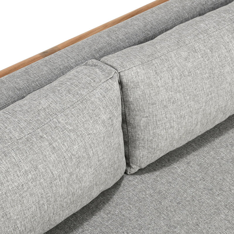 Aston 82" Outdoor Sofa Natural/gray