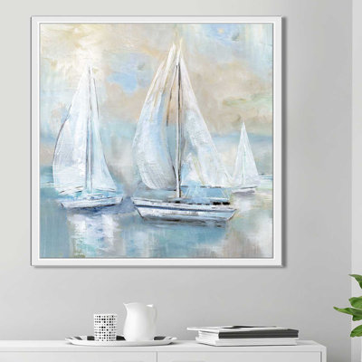 «Sail Afar», reproduction de peinture acrylique