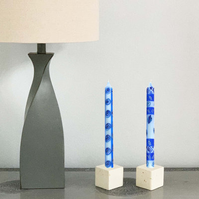 Unscented Taper Candle