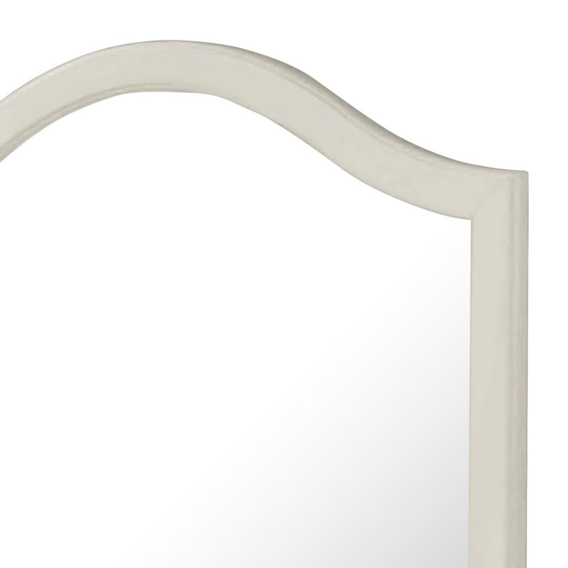 Commode miroir blanc crème