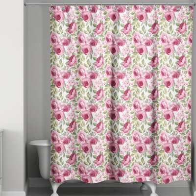 Rideau de douche simple Seay