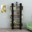 Bookcase With Geometric Shelves Ocean