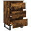 Airo 40cm W Iron Bedside Table-1166563586