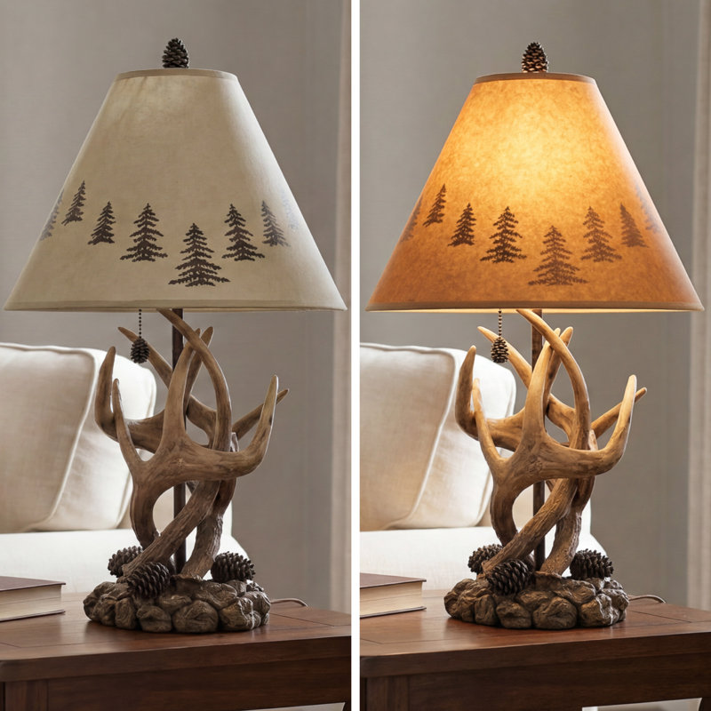 Resin Table Lamp