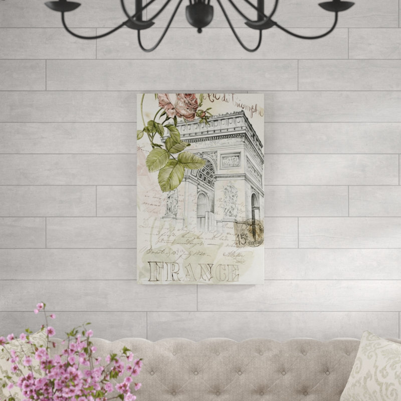 Paris Sketchbook II by Jennifer Paxton Parker - Print on Canvas, 91cm H x 61cm W, Wrapped Canvas
