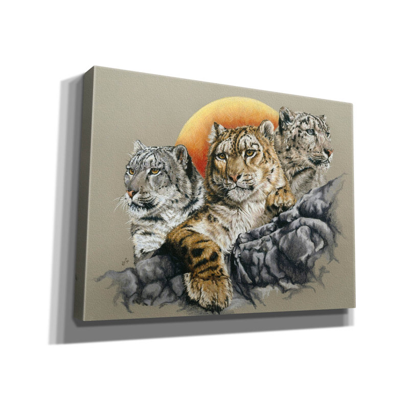 «Kindred Spirits On Canvas» par Barbara Keith, reproduction, H 12 po x l 16 po x P 0,75 po
