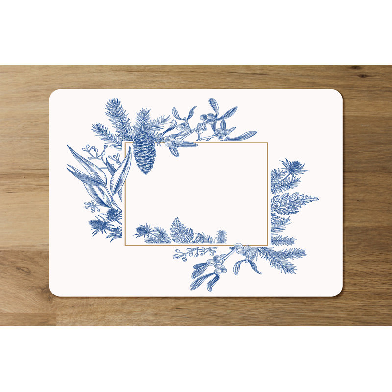 Hinojos Wood Rectangle Placemat