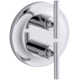 Purist® Valve Trim with Lever Handles for Stacked Valve