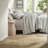 Premium Yarn-dyed King/cal King Bedding Set, Striped Polyester Comforter For Modern Spaces