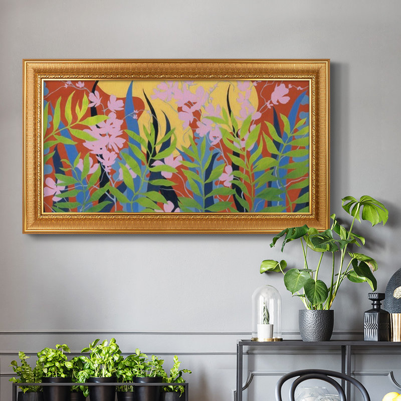 «Bold Bright and Wild III», reproduction d'un seul cadre photo sur toile, H 21 po x l 37 po x P 2,5 po