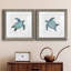 " Bubbly Blue Turtle I " 2 - Pieces-494887846-494887775