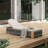 Outdoor Chaise Lounge Chair, Pool Chair With Adjustable Backrest And Cushion-261896051