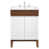 White/Walnut