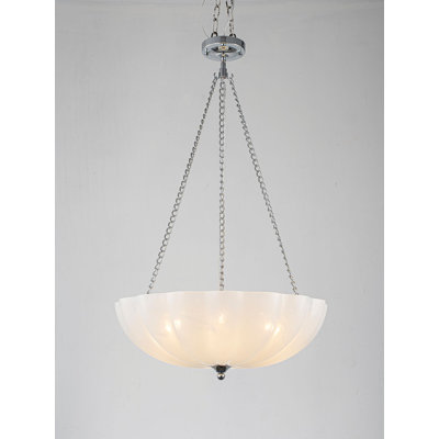 4-light Dimmable Empire Chandelier
