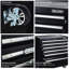 Tool Chest, 6 Drawers Rolling Tool Cabinet, Lockable Wheels, Ball Bearing Sliders, Black Powder Coating, Metal Tool Storage Cart, Suitable For Garage, Warehouse, Workshop