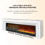  Vintage Fireplace Decorative Cabinet Simulated Fire Living Room Mantel