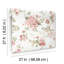 Papier peint floral Veiled Garden-599968651