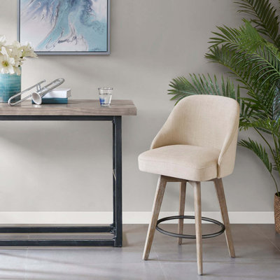 Tabouret de comptoir avec siège pivotant