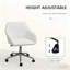 Chaise de bureau en similicuir, conception pivotante réglable pour le bureau personnel, look moderne élégant et sièges confortables