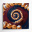 "Desserts Cheese puffs", art mural sur toile brune-621912053