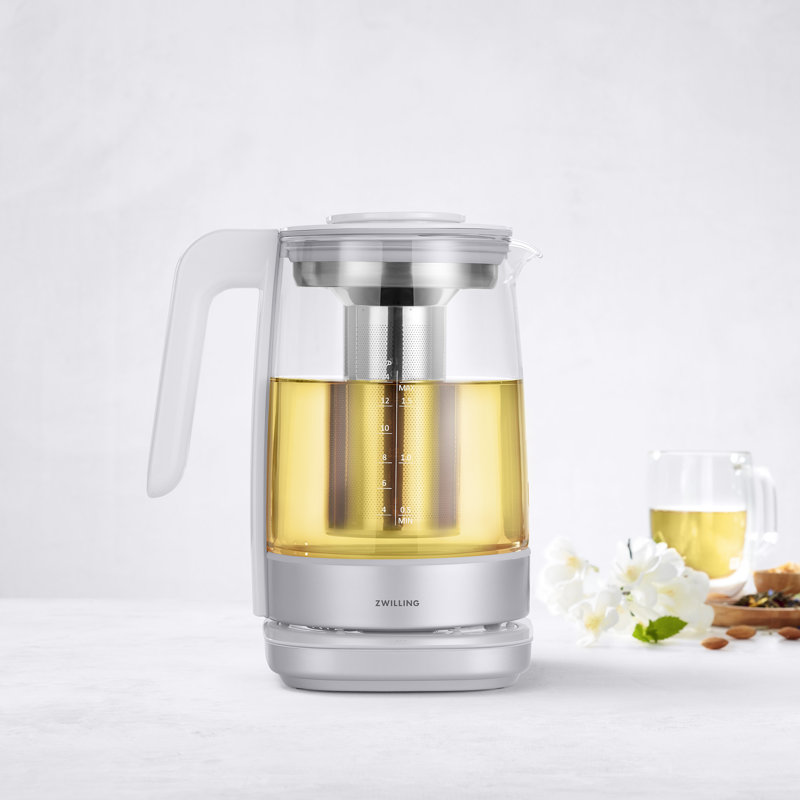 Zwilling Enfinigy Electric Tea Kettle, Silver