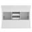 Linsay 48'' Double Sink Bathroom Vanity with Carrara White Cultural Marble Top, Fully Assembled-1443507826