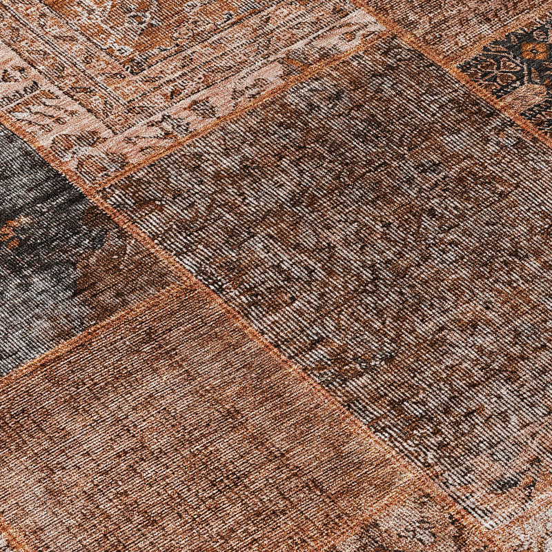 Tapis intérieur / extérieur Mohssen avec envers antidérapant, Rectangle 2 pi 6 po x 3 pi 10 po