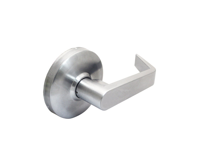 Cal Royal PAS30L-26D PASSAGE LEVER ALWAYS OPERABLE Satin Chrome