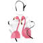 Tablier de flamant rose East Urban Home