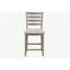 Counter Side Dining Stool W/ Ladder Back (Set Of 2)