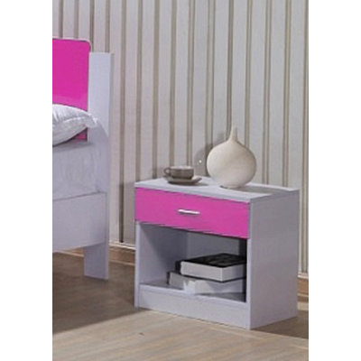 Damron 46cm W Manufactured Wood Bedside Table